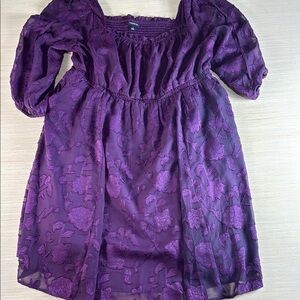 Torrid Deep Purple Kids Dress‎